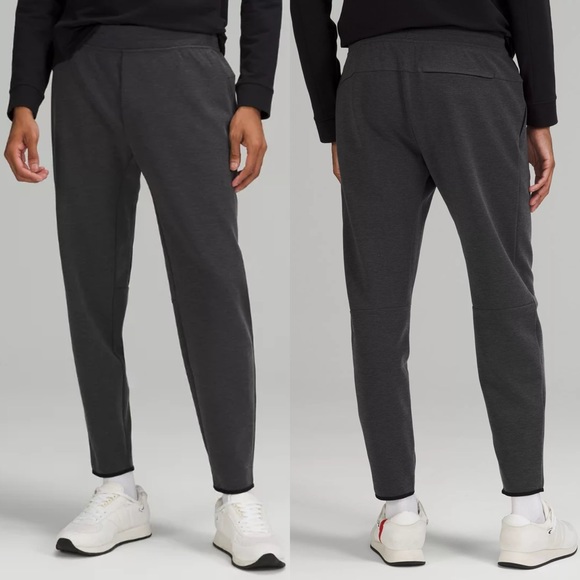 Lululemon GridLiner Fleece Jogger Sz M/29” In Heathered Black - Picture 1 of 7